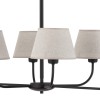 CHICAGO LINEN LAMPA SUFITOWA 6