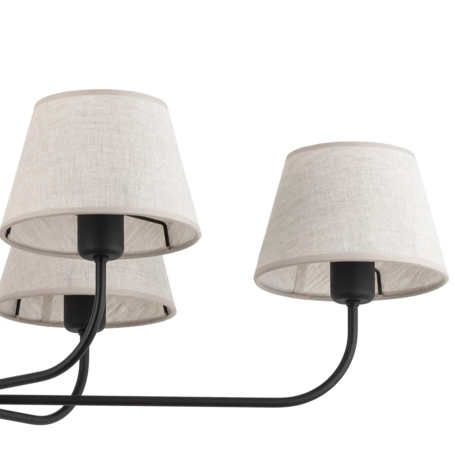 CHICAGO LINEN LAMPA SUFITOWA 6