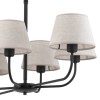 CHICAGO LINEN LAMPA SUFITOWA 6