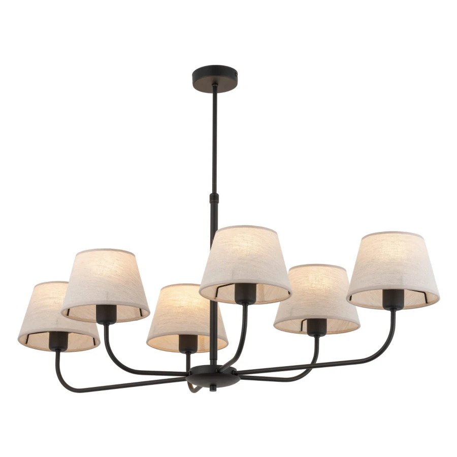 CHICAGO LINEN LAMPA SUFITOWA 6