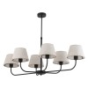 CHICAGO LINEN LAMPA SUFITOWA 6