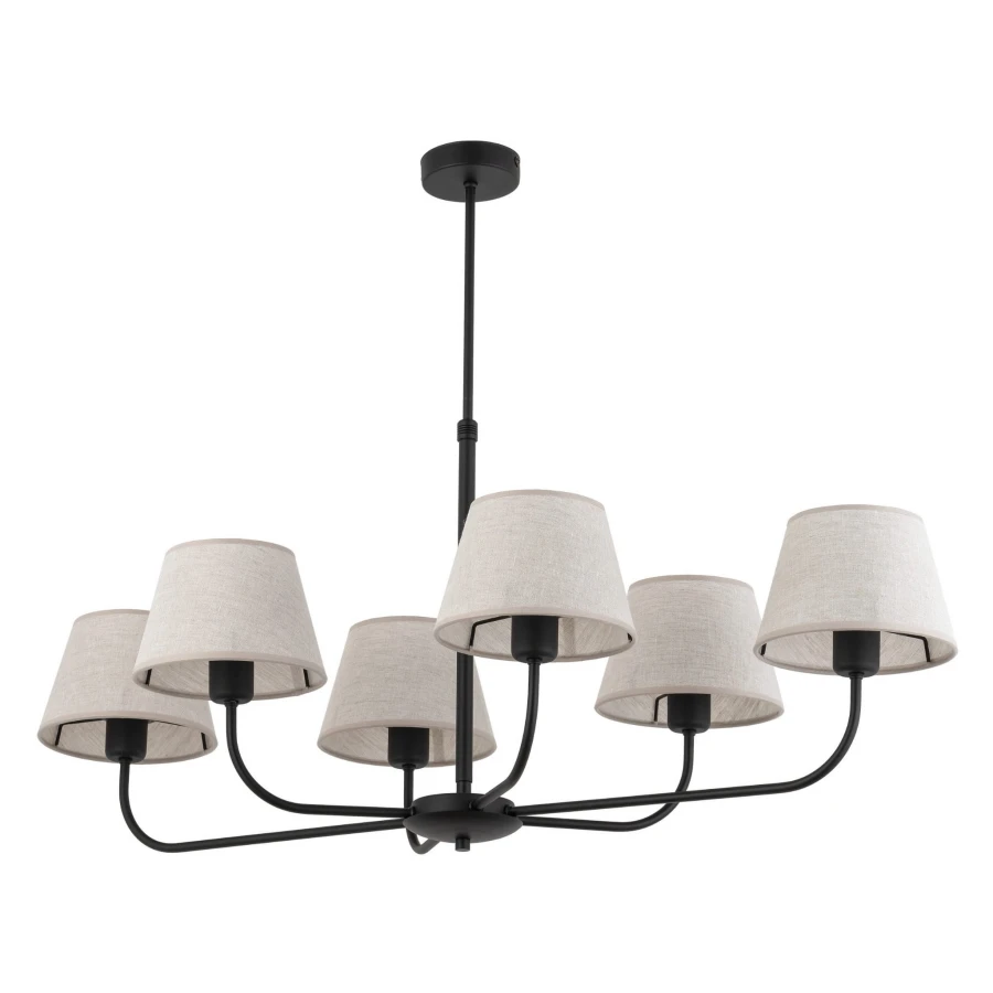 CHICAGO LINEN LAMPA SUFITOWA 6