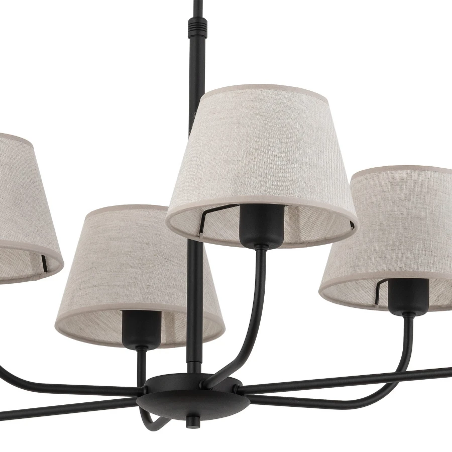 CHICAGO LINEN LAMPA SUFITOWA 6