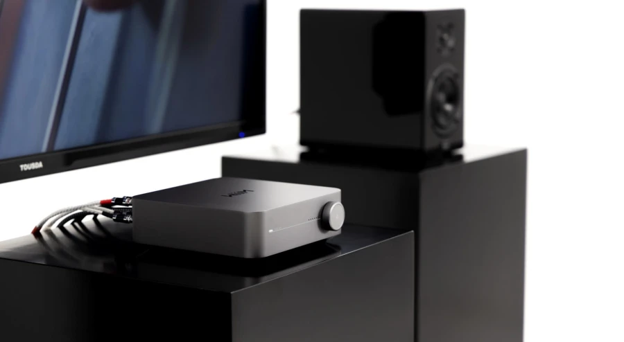 WiiM Amp Ciemnoszary