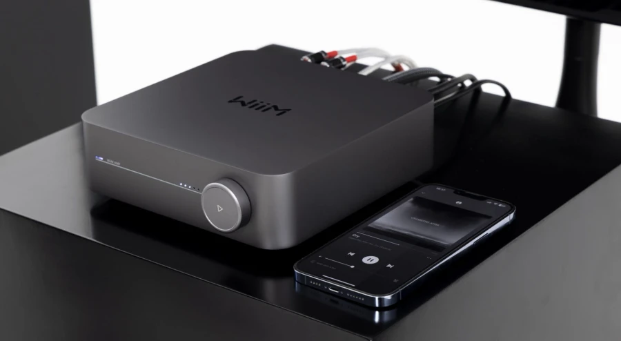WiiM Amp Ciemnoszary