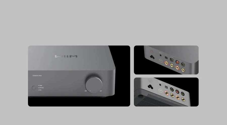 WiiM Vibelink Amp Ciemnoszary
