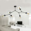 FAIRY LAMPA SUFITOWA 6 PŁ CZARNA