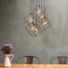ALAMBRE LAMPA WISZĄCA 6 PŁ CZ/ZŁ